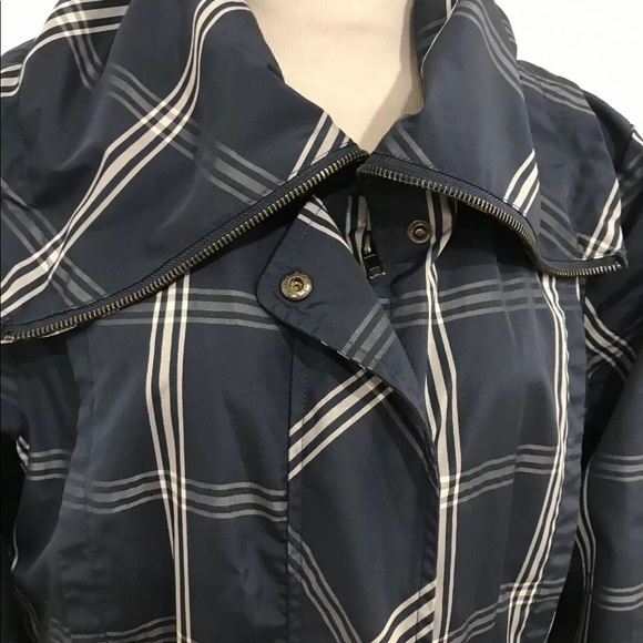 PENDLETON fitted anorak raincoat plaid - Picture 3 of 8